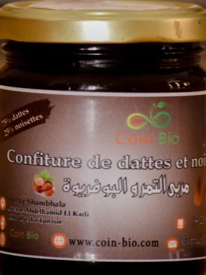 Confiture de dattes et noisettes