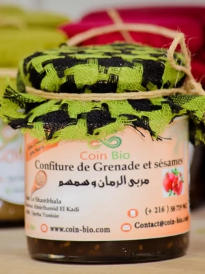 Confiture de grenade/ sésame