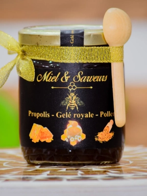 Miel et Saveur: Miel et Propolis/Gelée royale/Pollen