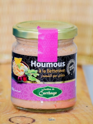 Houmous à la betterave