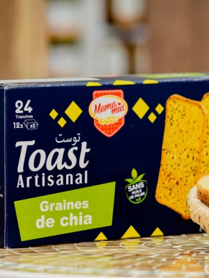Toast aux Graines de Chia