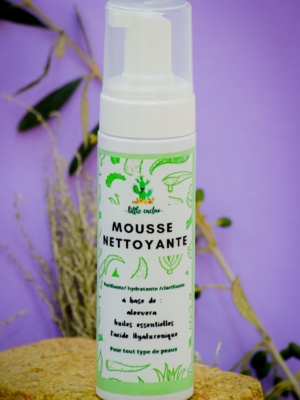 Mousse nettoyante 