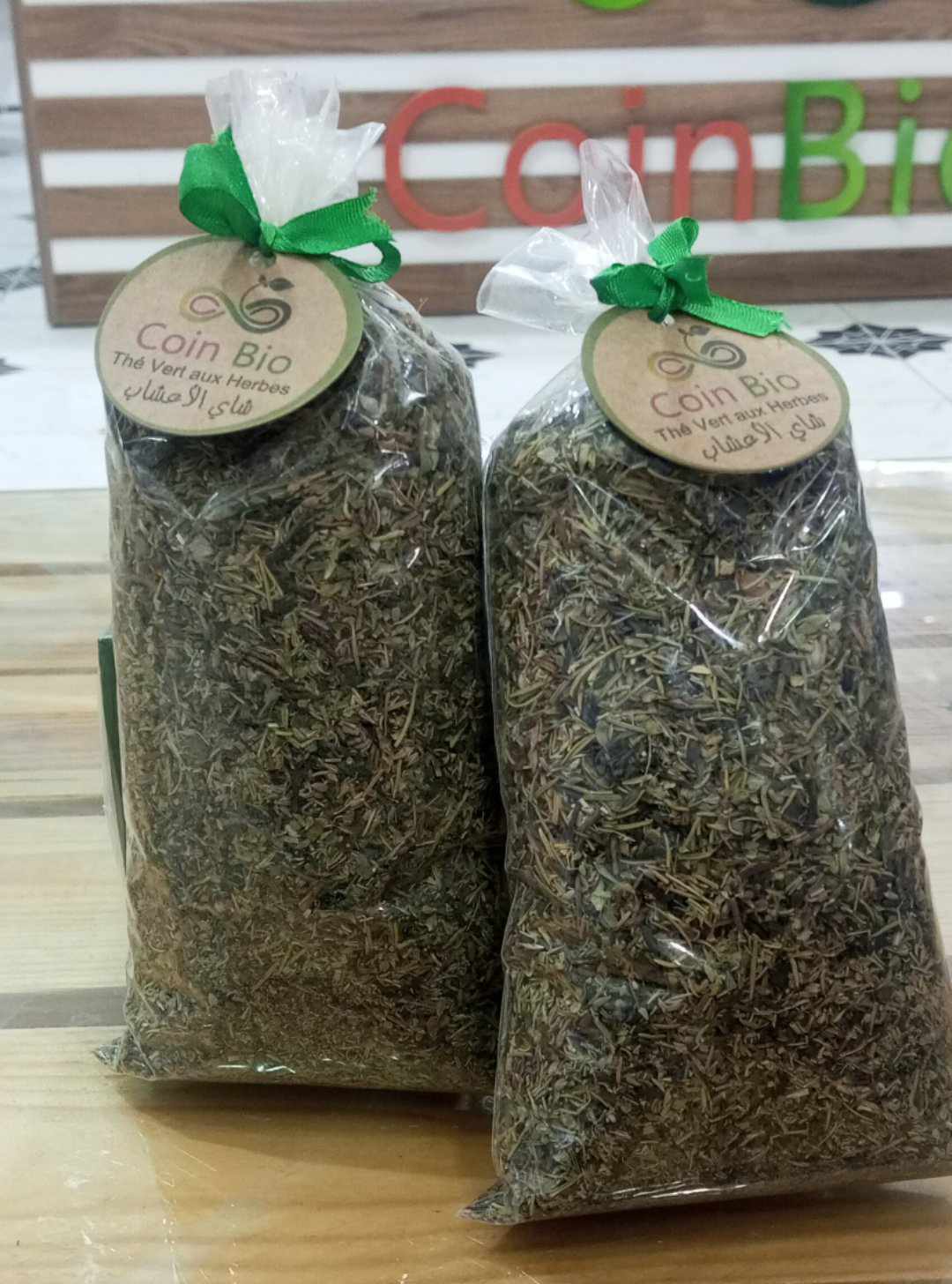 Thé vert aux herbes