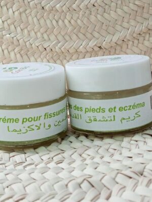 Crème pour fissures des pieds