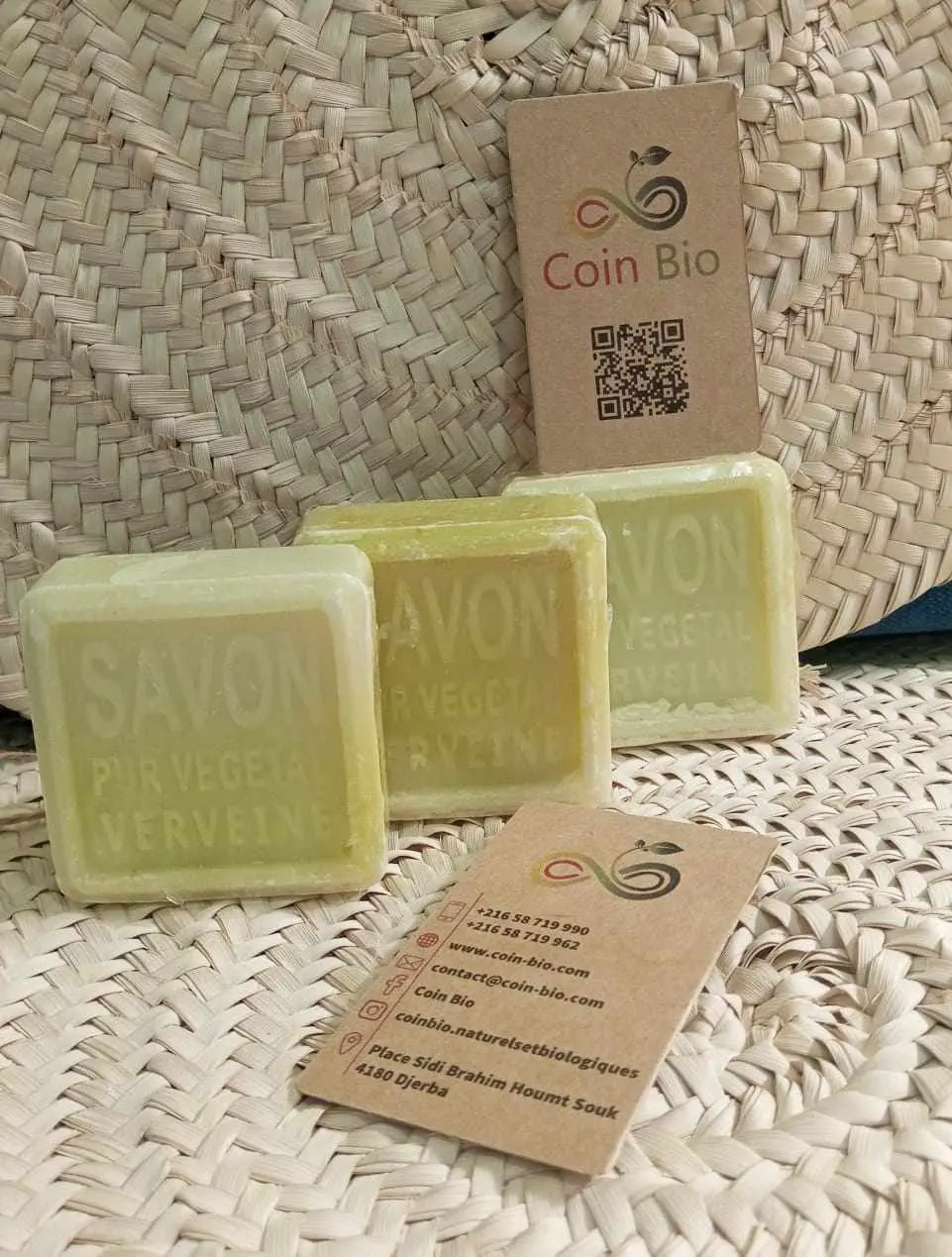 Savon carré Verveine Savon carré Verveine