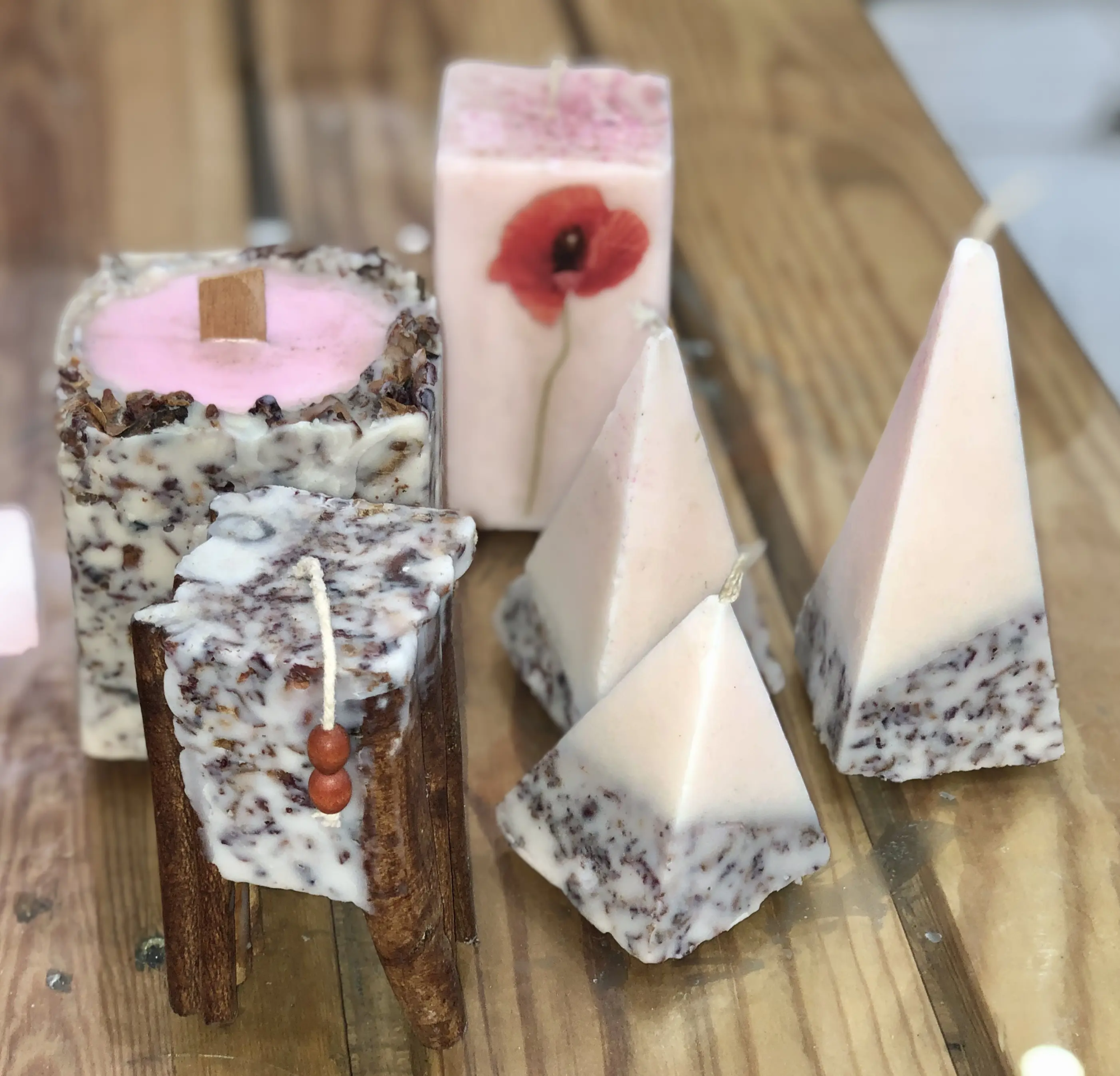 bougie rose bougie rose